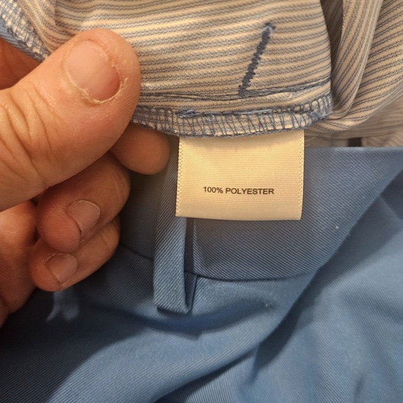 Peter Millar Performance Shorts Mens 38 Blue Crown Sport Golf EB82 - Picture 6 of 8